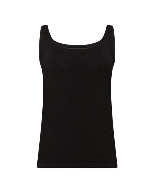Sleeveless Tops Wolford en coloris Black