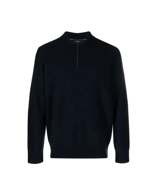 Vince Elegante Blauwe Cashmere Casual Broek in het Blue voor heren
