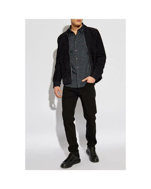 Slim-Fit Jeans di Paul Smith in Black da Uomo