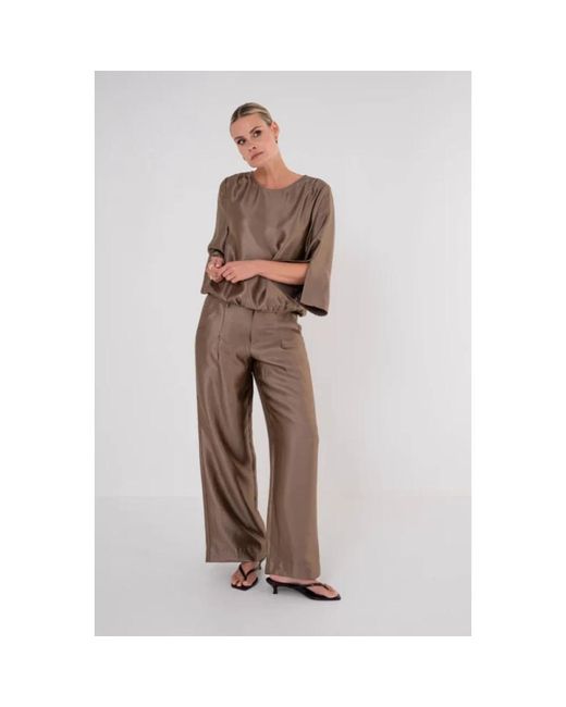 Maicazz Brown Hester Pant