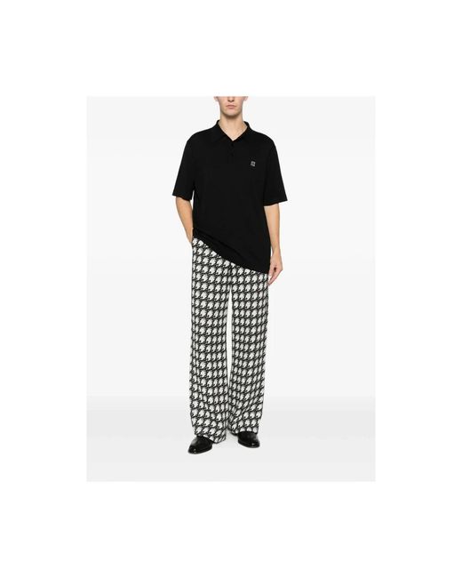 Balmain Black Polo Shirts for men