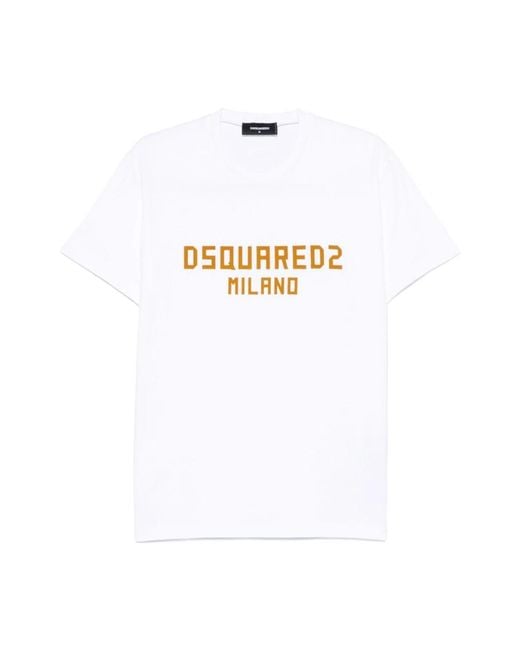DSquared² White T-Shirts for men