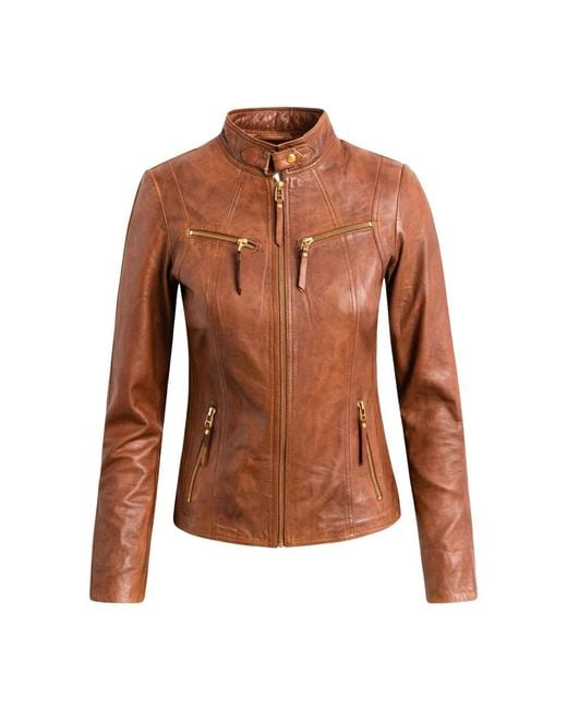 Btfcph Brown Leather Jackets