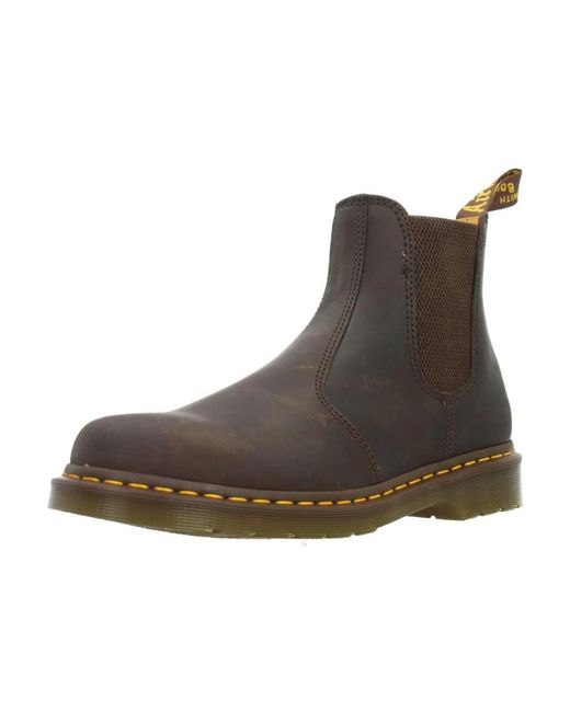 Dr. Martens Brown Chelsea Boots for men