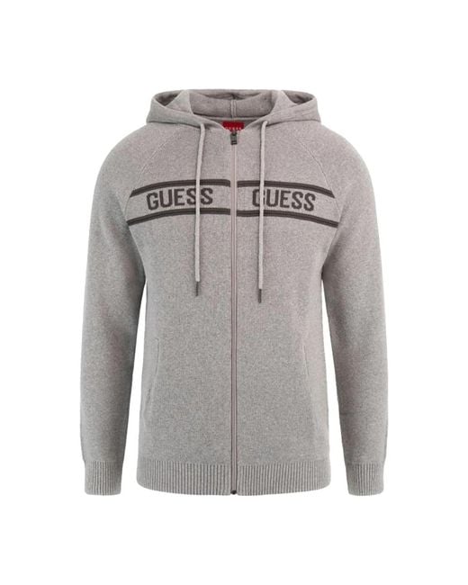 Guess Zip-Throughs in het Gray voor heren