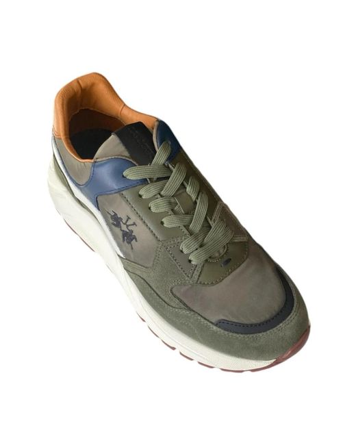 La Martina Gray Sneakers for men