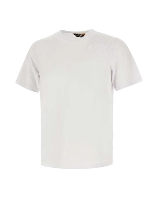 K-Way White T-Shirts for men