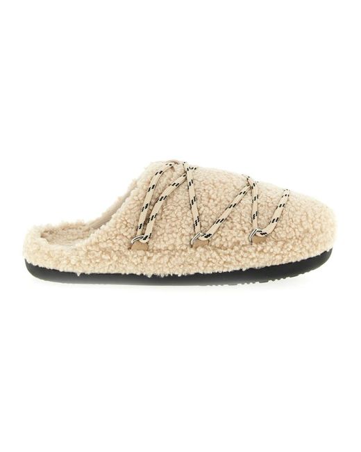 Moon Boot Natural Slippers