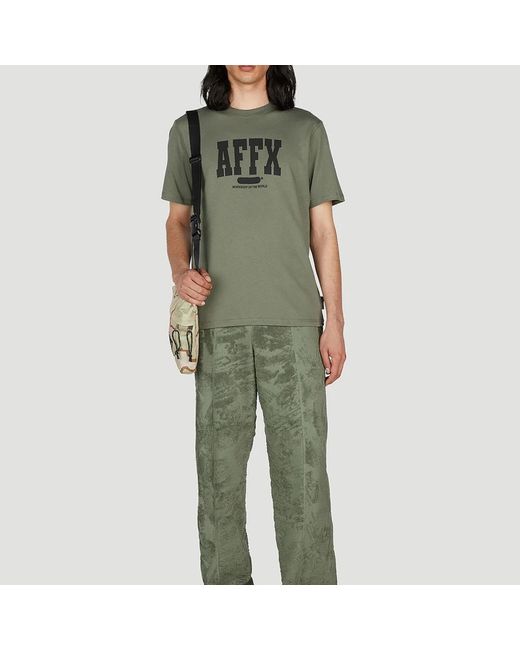 Straight Trousers AFFXWRKS pour homme en coloris Green