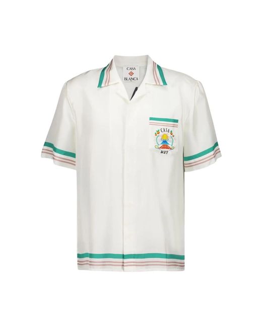 Casablanca Multicolor Short Sleeve Shirts for men