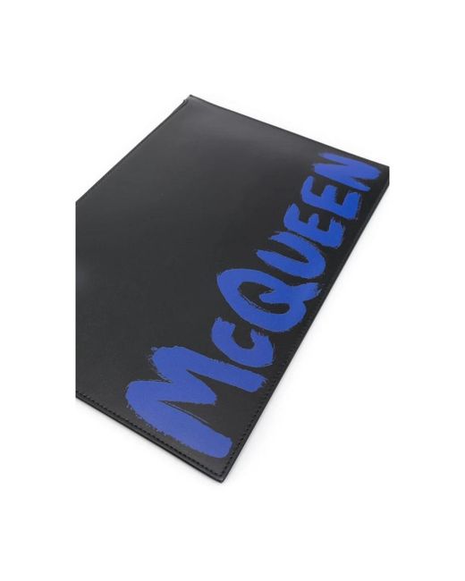Alexander McQueen Black Clutches for men