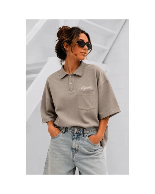 Polo Shirts Equalite de color Gray