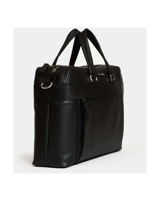 Orciani Black Weekend Bags for men