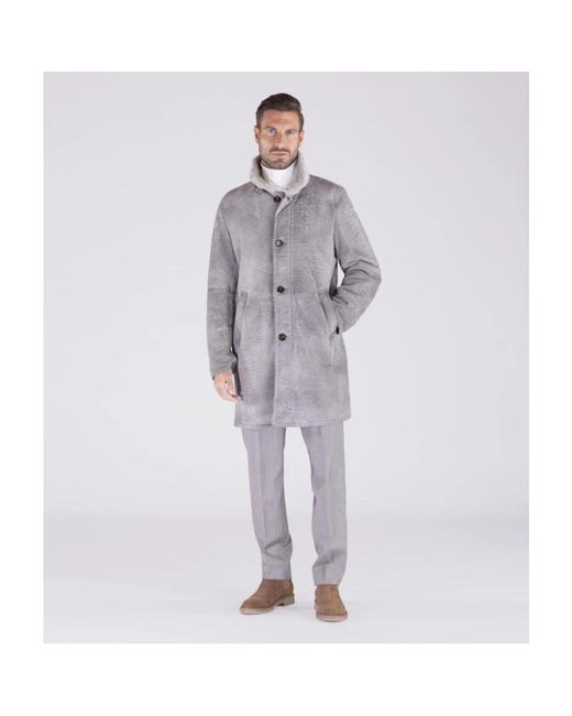 Gimo's Gray Winter Jackets for men