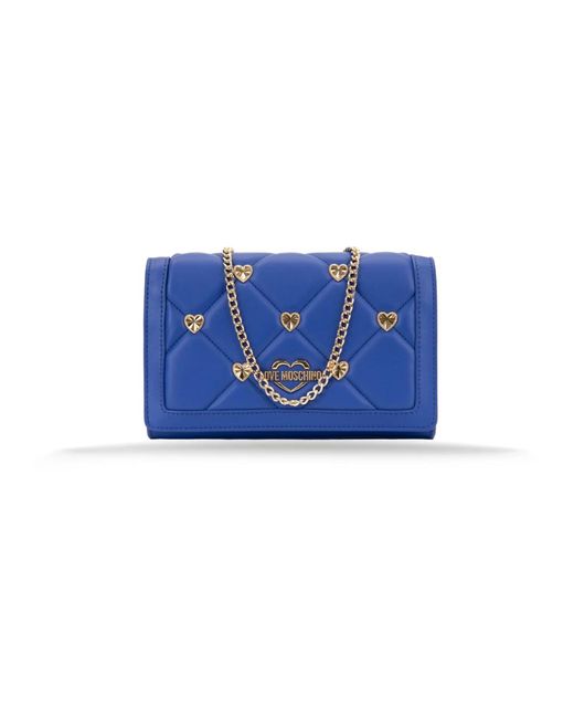 Cross Body Bags Moschino de color Blue