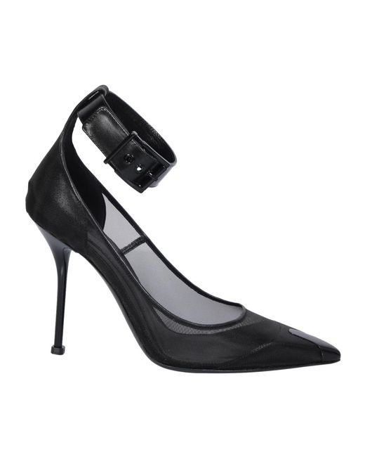 McQueen Black Punk Pump