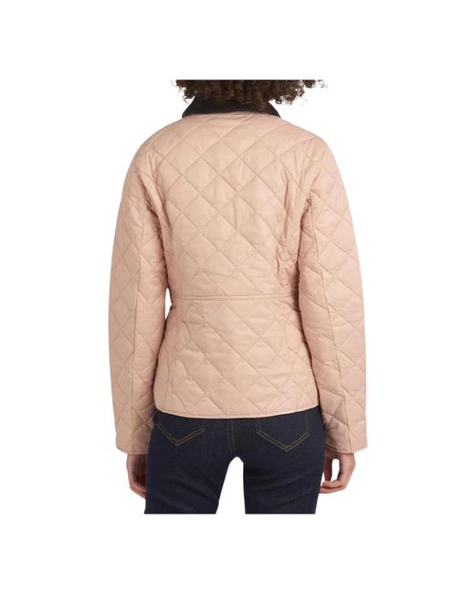 Barbour Pink Steppjacke rosa ss24