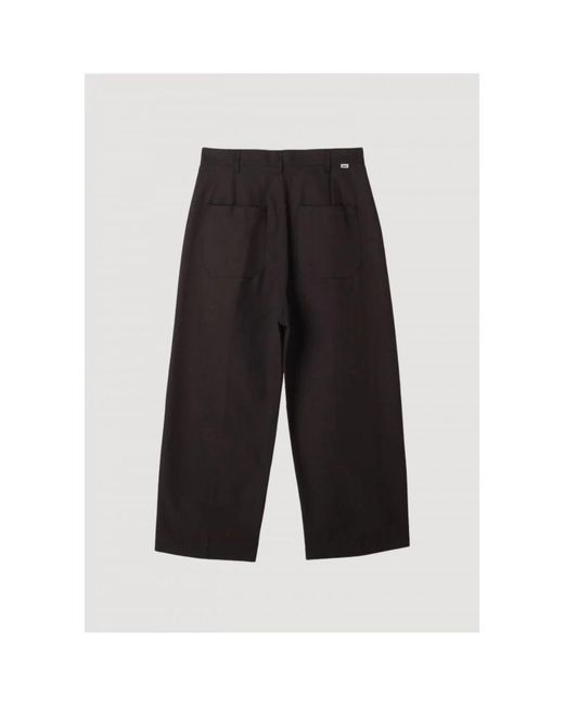 Obey Geplooide Broek in het Black voor heren