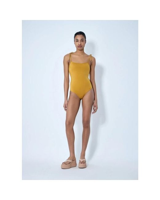 Chloé Yellow One-Piece