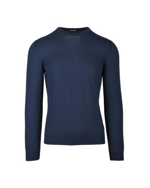 Malo Cashmere Knitwear in het Blue voor heren
