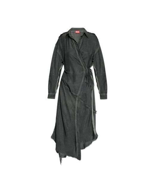 DIESEL Midi Dresses in het Black
