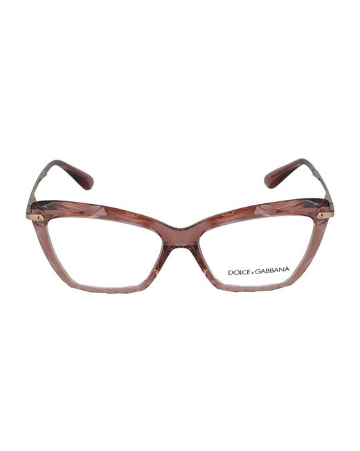 Dolce & Gabbana Brown Glasses