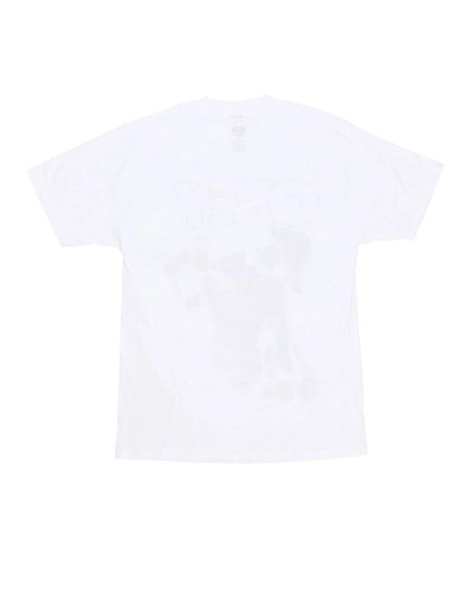 Obey Tops ,Wit ,Katoen Dalmation Print Tee Wit Shirt in het White voor heren