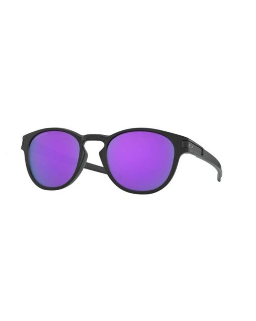 Oakley Sportliche sonnenbrille mit polarisierten gläsern in Purple für Herren