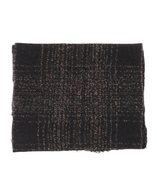 Faliero Sarti Black Winter Scarves