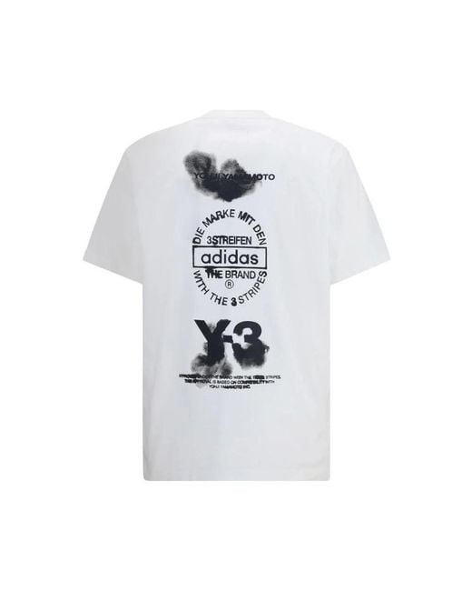 Y-3 White T-Shirts for men