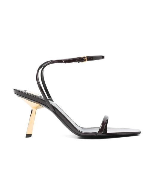 High Heel Sandals Saint Laurent de color White