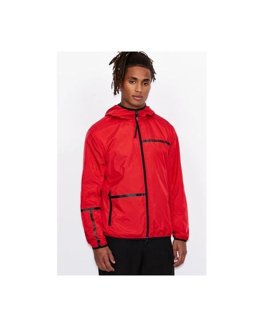 ARMANI EXCHANGE Red Light Jackets for men