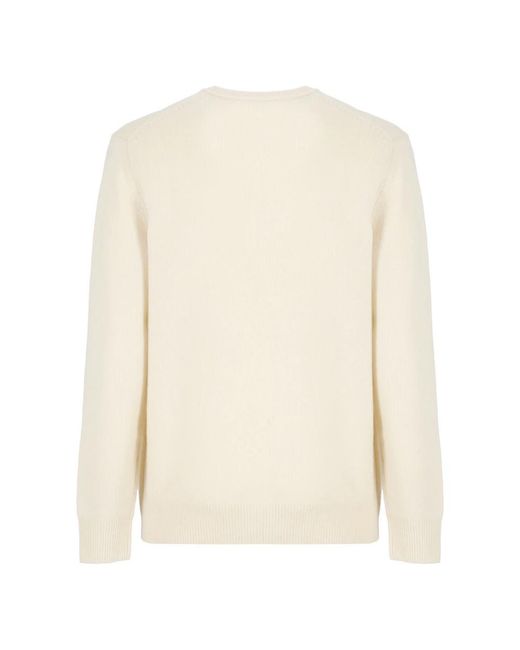 Mc2 Saint Barth Natural Round-Neck Knitwear for men