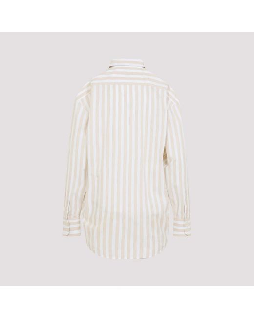 Saint Laurent Shirts in het White