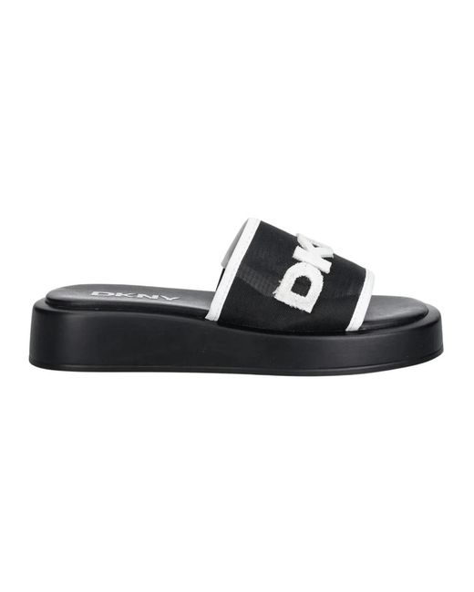 Sliders DKNY en coloris Black