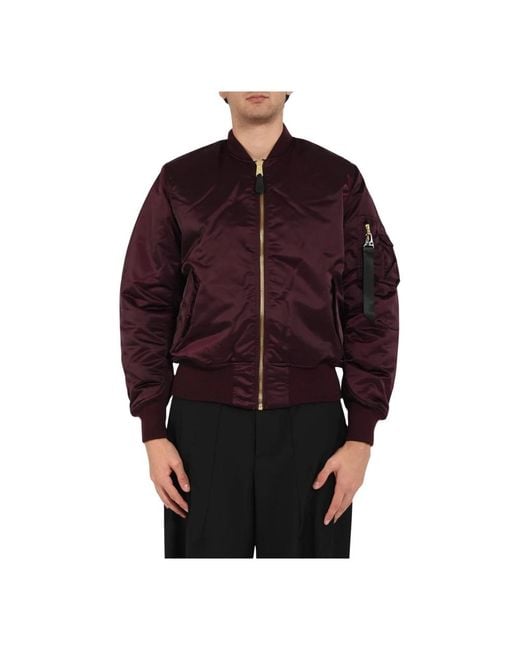Alpha Industries Ma-1 Base Flight Jacket in Red für Herren