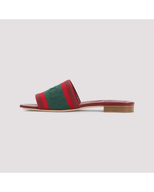 Gucci Red Sliders