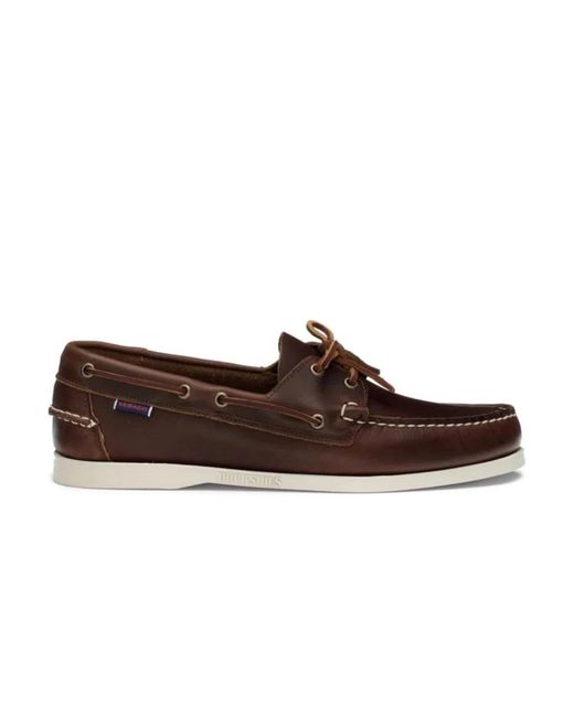 Sebago Brown Boat Shoes