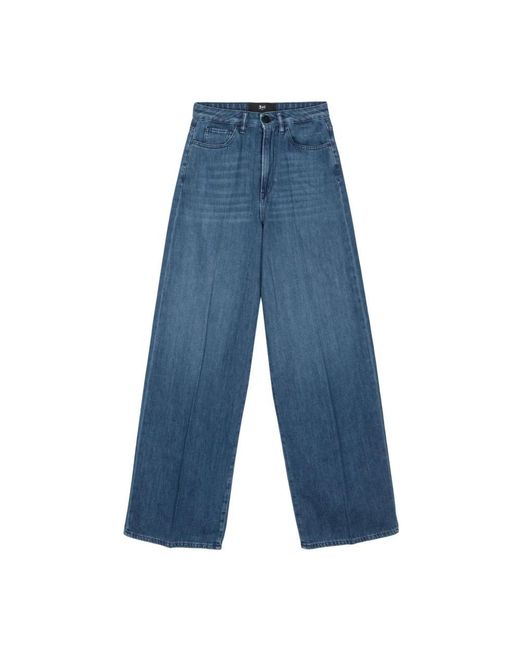 3x1 Blue Wide Jeans