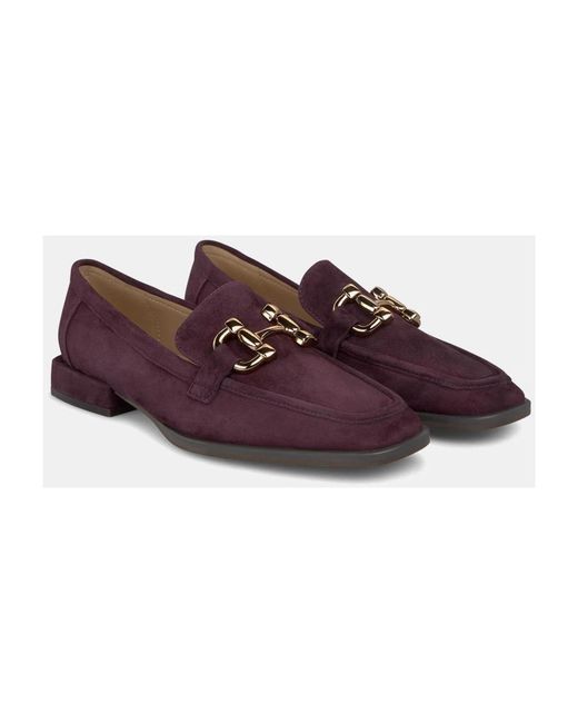Alma En Pena. Purple Loafers