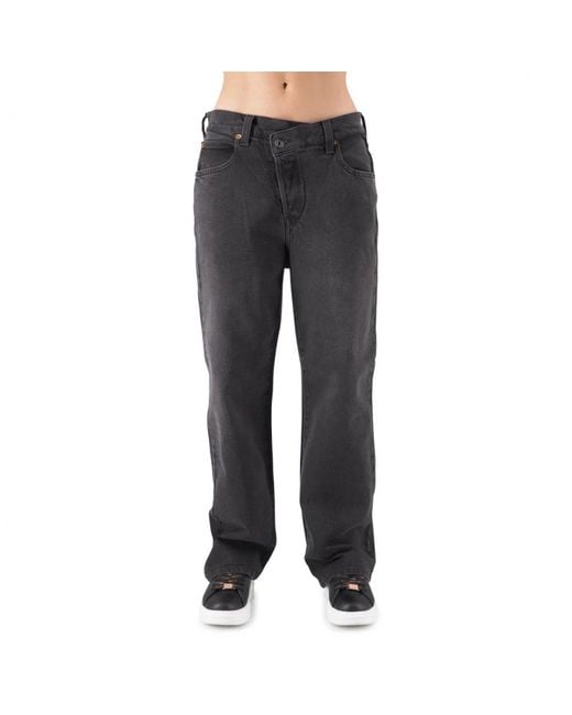 Replay Gray Straight Jeans