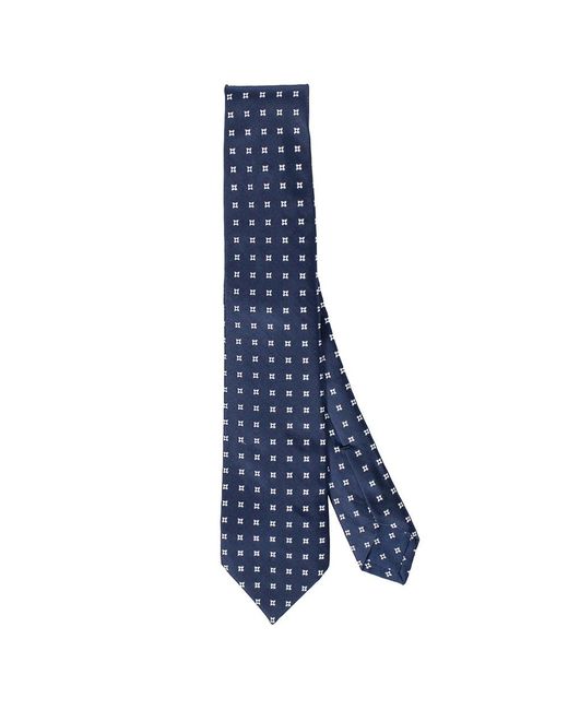 Ties Kiton de hombre de color Blue