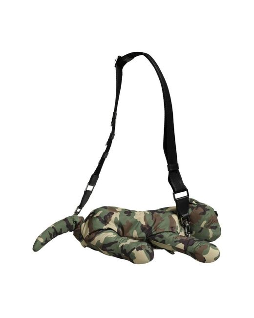 Dolce & Gabbana Green Cross Body Bags