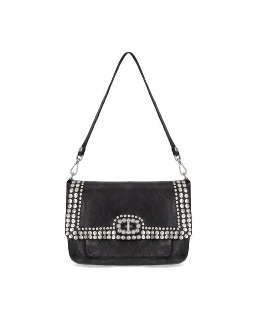 Campomaggi Black Shoulder Bags