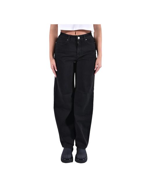 Max Mara Black Loose Fit Jeans