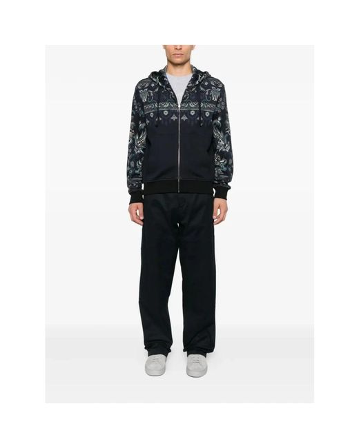 Zip-Throughs di Etro in Black da Uomo