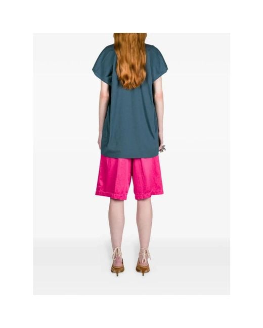 Dries Van Noten Blue T-Shirts