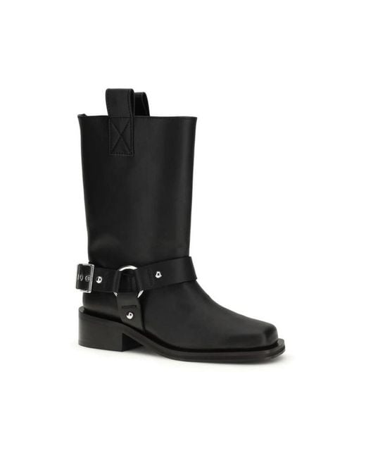Ganni Black Ankle Boots