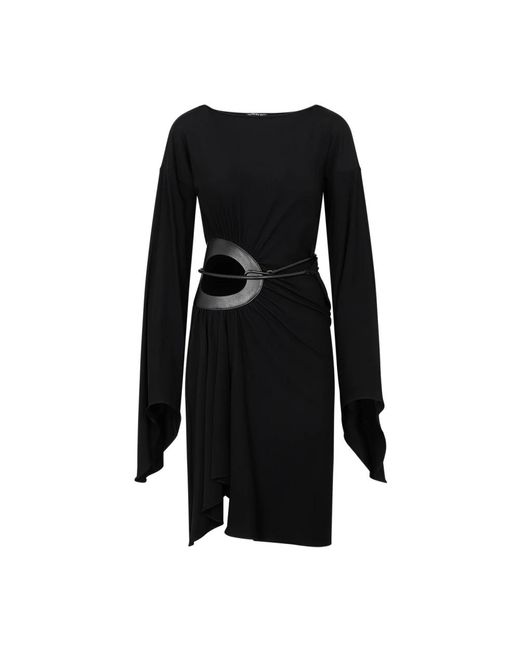 Jersey asymmetric dress di Tom Ford in Black
