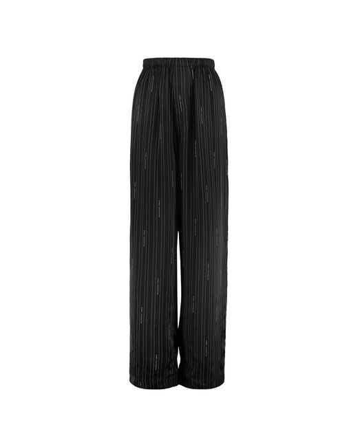 Balenciaga Black Wide Trousers